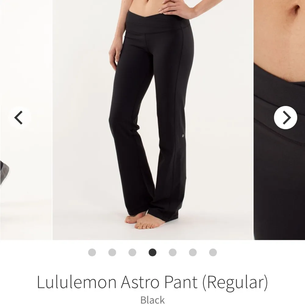 Lululemon astro pants size 4 inseam 32” - Image 4