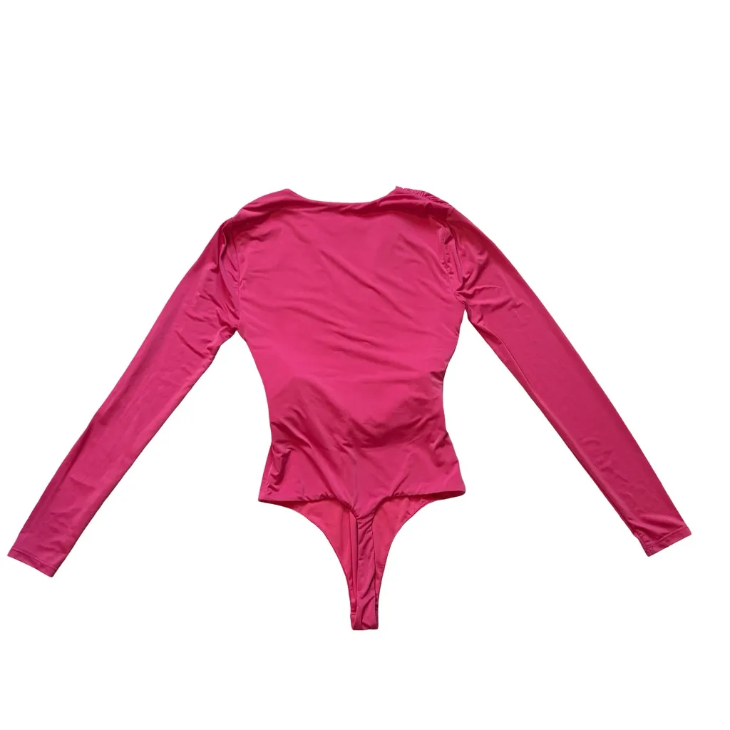Lovers and Friends Anya Bodysuit - Hot Pink, Sz XS - Image 7