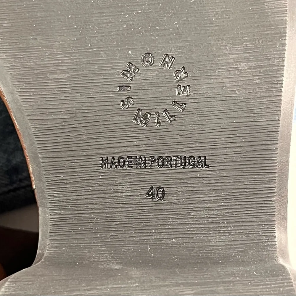 Simon Miller Hustler Vegan Leather Ankle Boot Women SZ 40 10 Brown Platform NWOT - Image 7