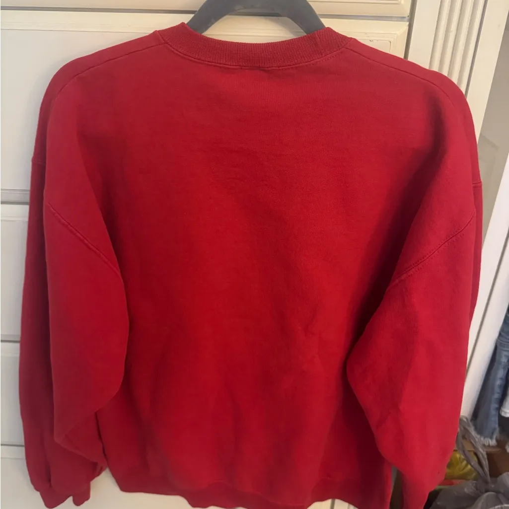 St Simons Island Red Crewneck - Image 2