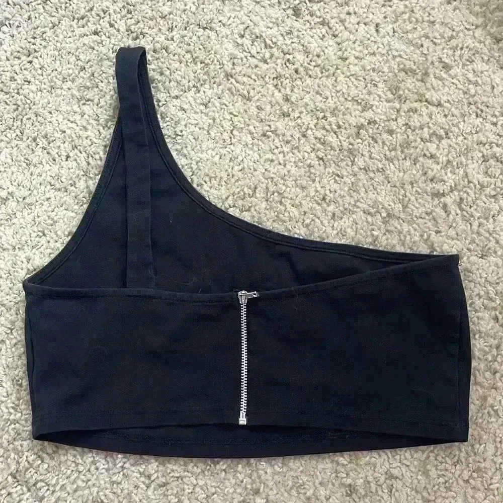 ZARA  One Shoulder‎ Top - Image 4