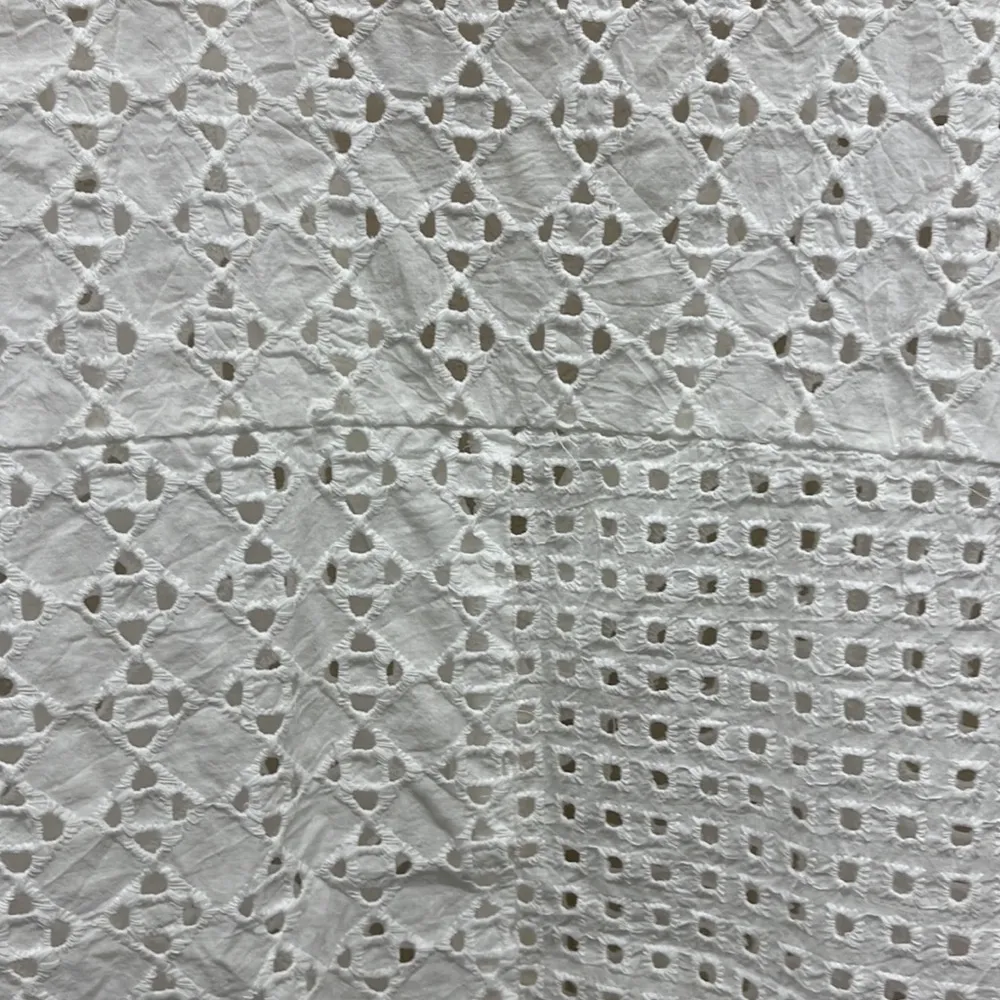 Marine Layer Eyelet Airy Tunic in White XS - Image 10