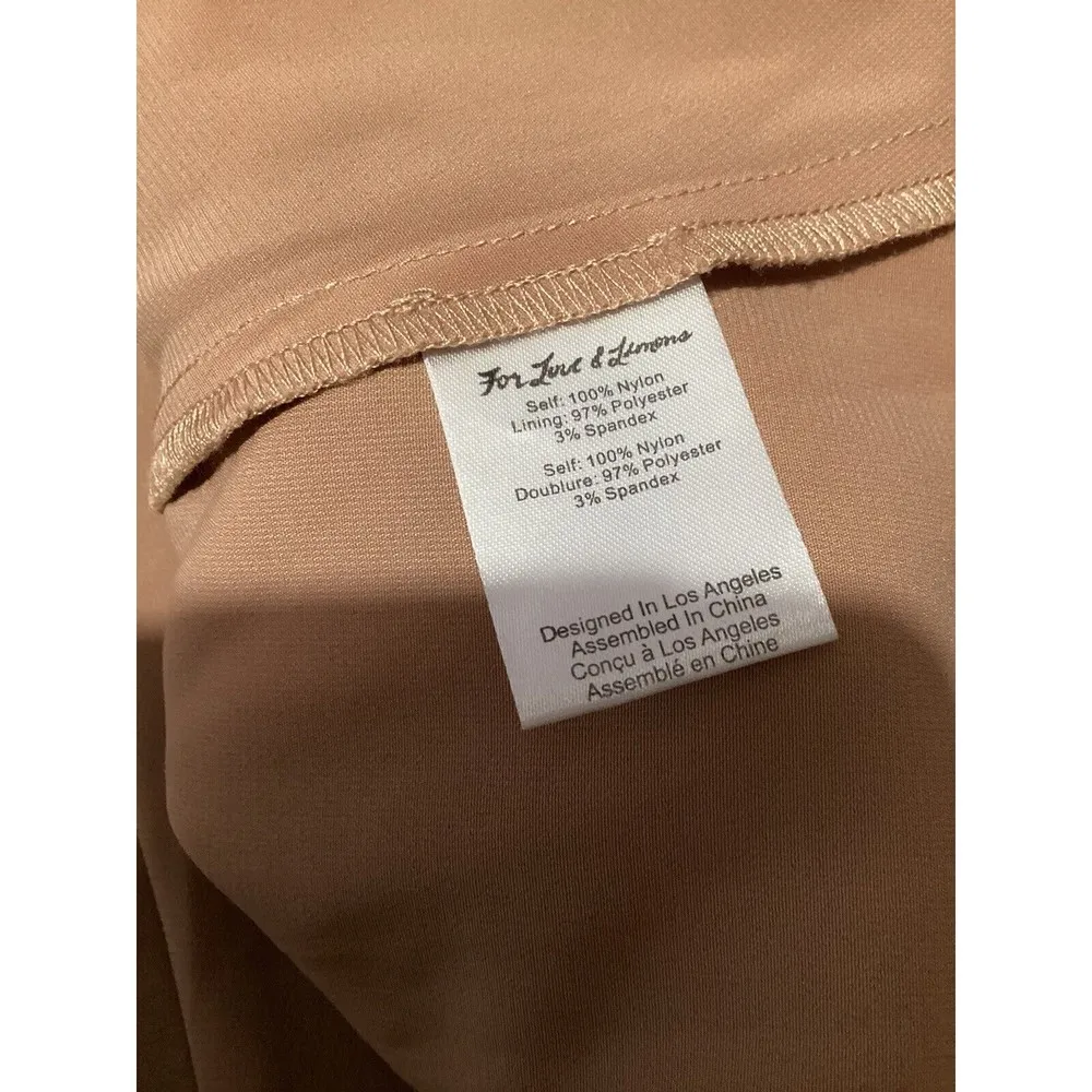 For Love And Lemons Temecula Mini Dress Navy And Tan - Image 10