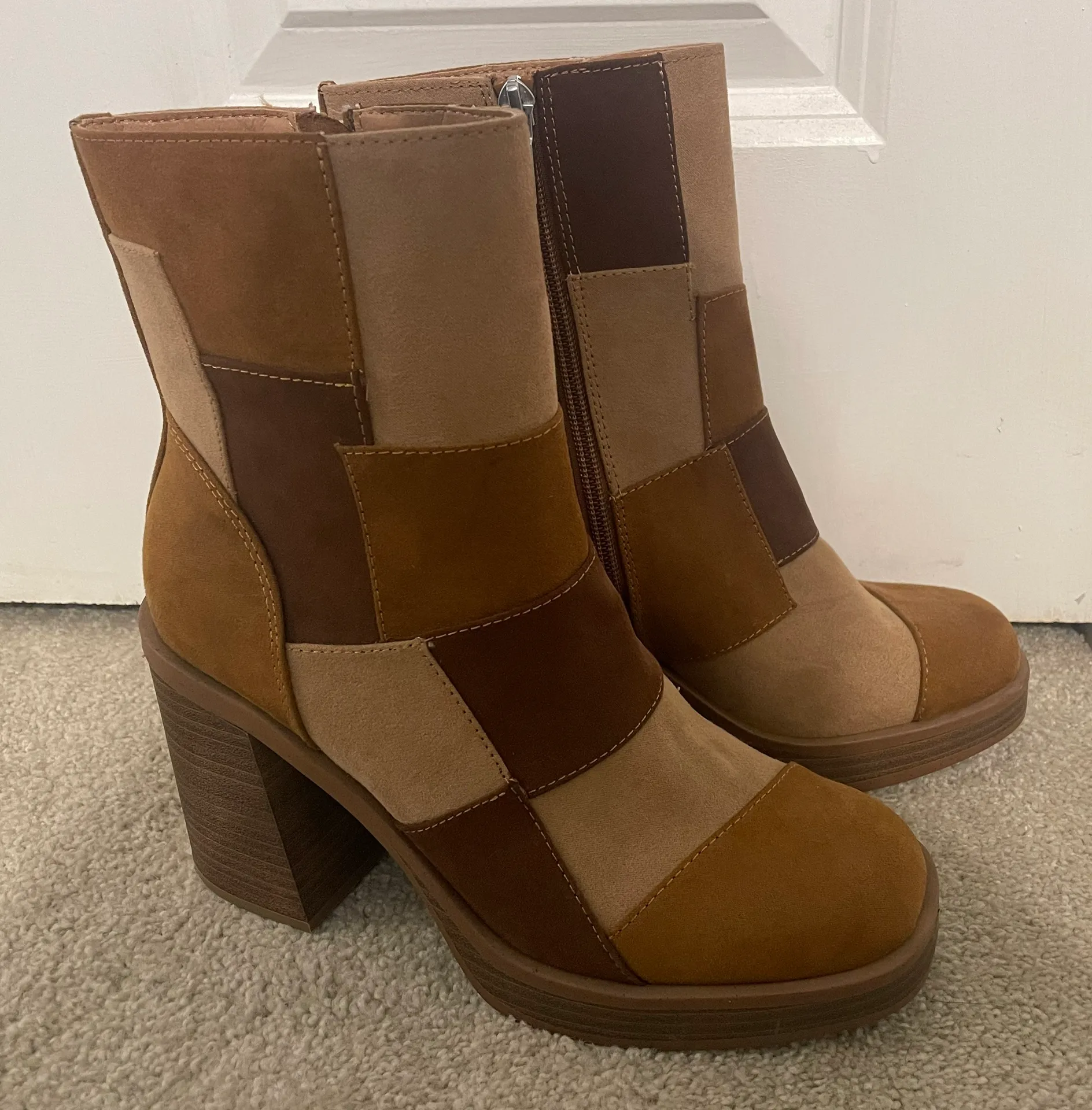 Target Patchwork Boots - Image 2