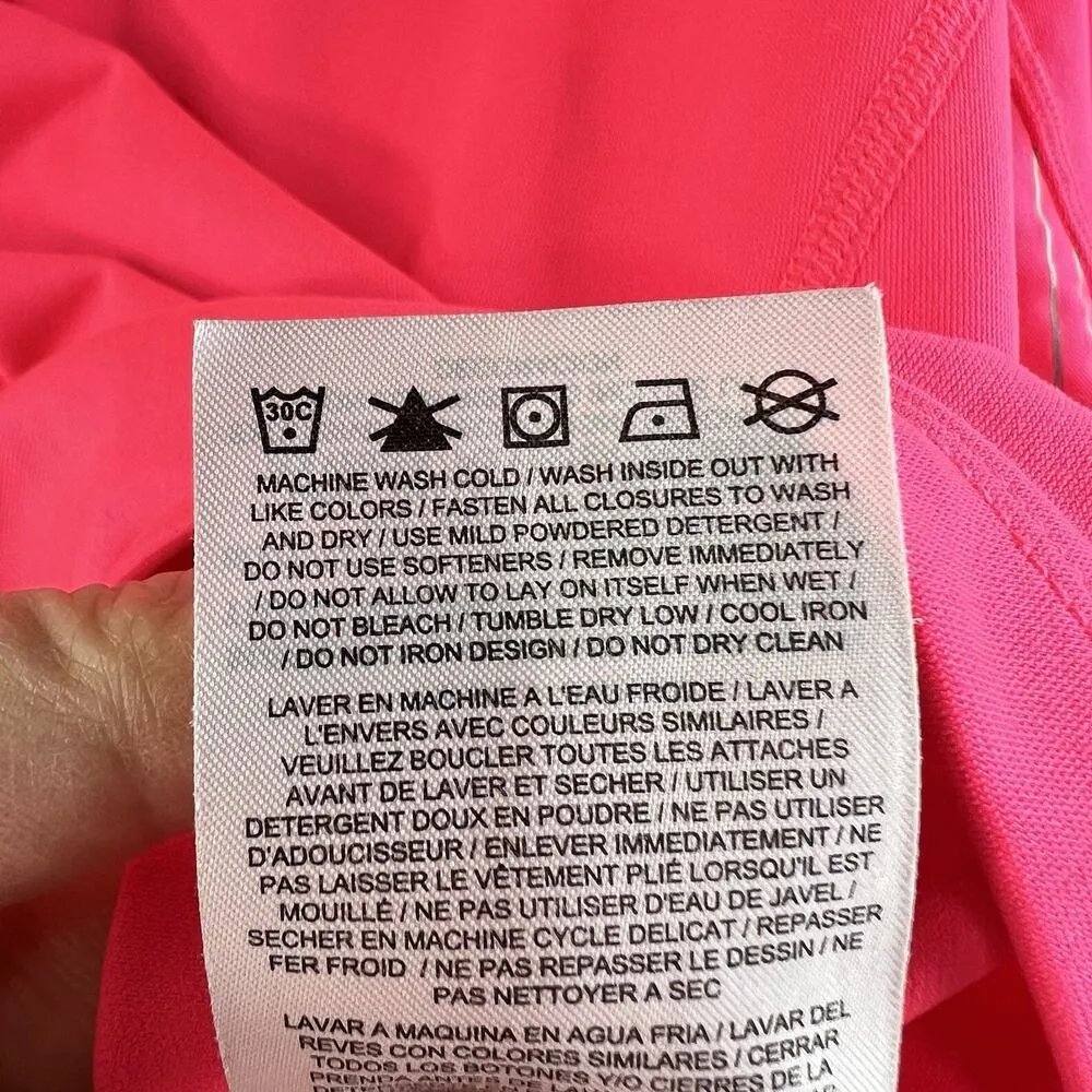 Nike Medium Dri-Fit Flash Core Running Quarter 1/4 Zip Pullover Hot Pink Reflect - Image 8