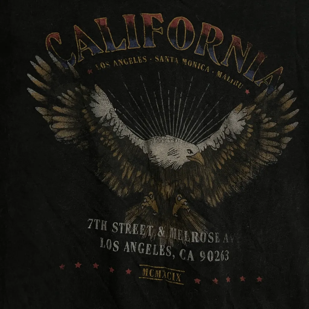 Hollister Black California Graphic Tee - Image 2