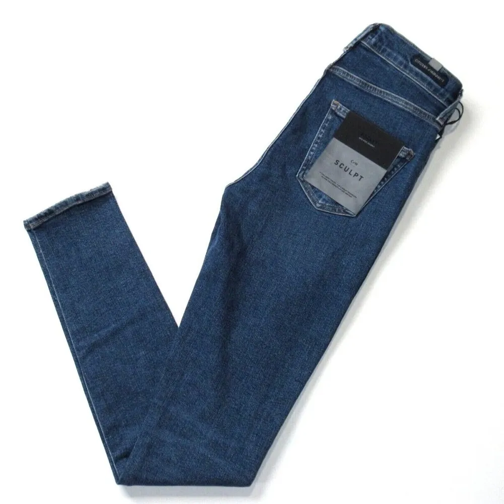 NWT Citizens of Humanity Rocket in Swing Low Mid Rise Skinny Sculpt Jeans 24 - Image 9