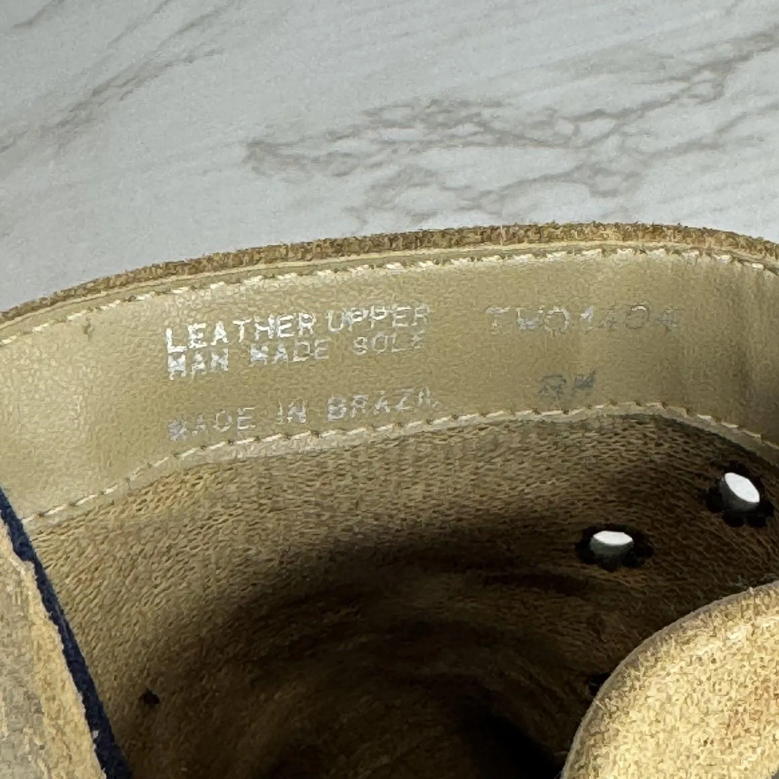 Tommy Hilfiger Shoes Womens Size 8M Tan Suede Clog Mule Platform Wooden Heel y2k - Image 12