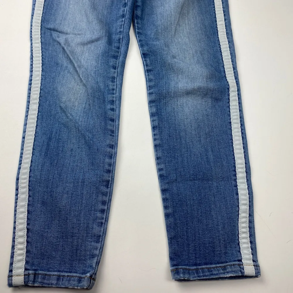 Banana Republic Midrise Skinny Striped Legs Size 28 Women’s - Image 2