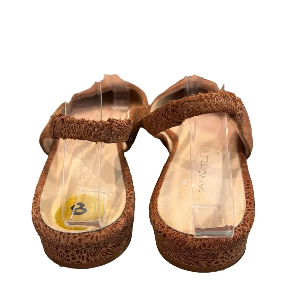 Anthropologie Marchez Vous Slingback Flats, Sz 8 - Image 9