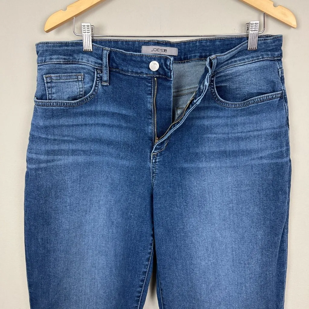 Joe's Jeans Womens 32 Blue Boyfriend Straight Leg Denim Medium Wash High Waisted - Image 3