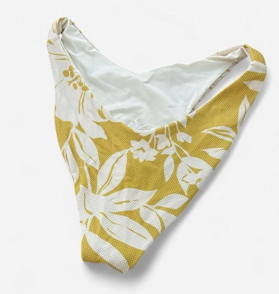 l'space havana blooms cabana yellow Tropical burst bikini bottoms Large - Image 3