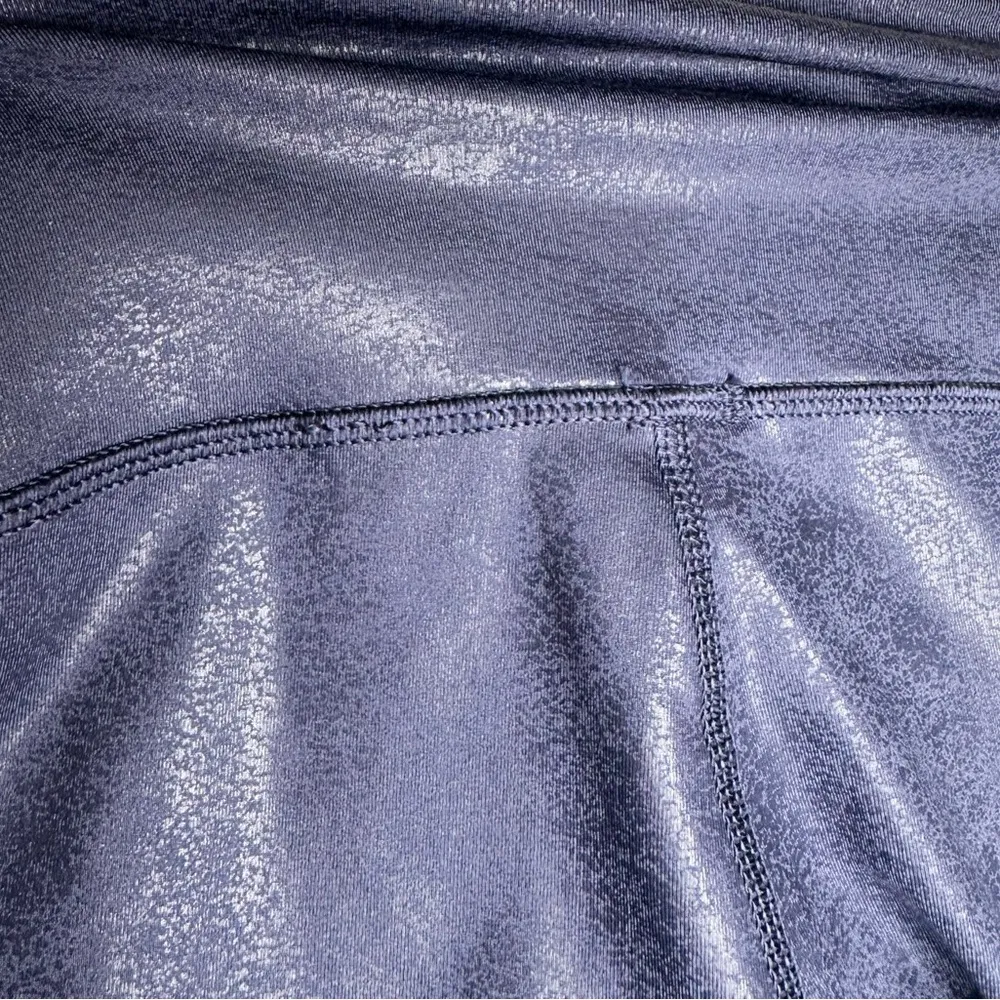 Offline By Aerie Leggings Women’s Size Small Blue Crackle High Waist Crossover - Image 7