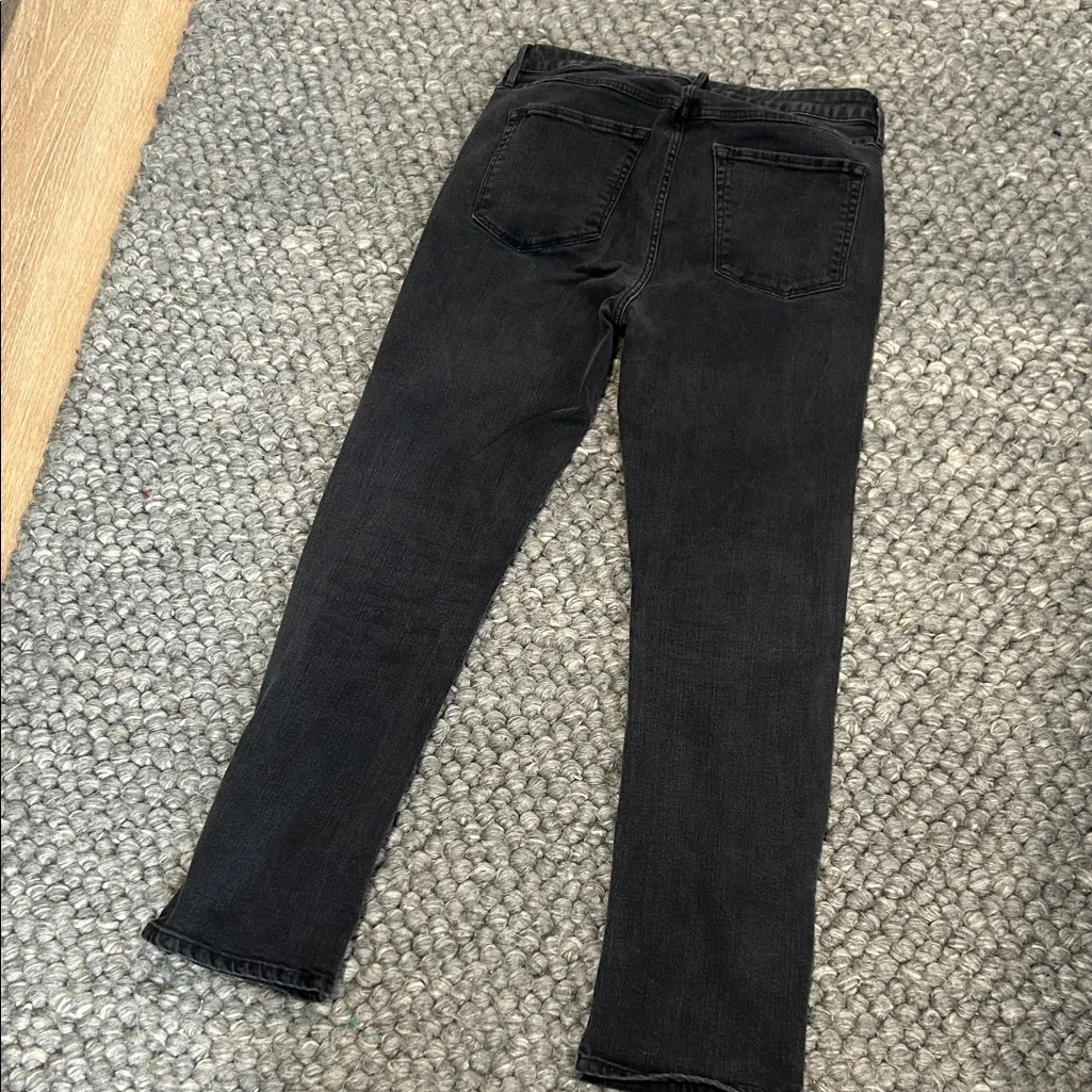 3x1 Women’s Black Washed Skinny Denim Zipper Ankle W25GC0191 Size 26 - Image 8