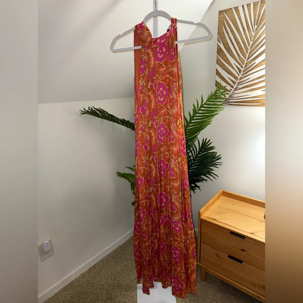 Revolve x Cleobella‎ floral print luella dress Small - Image 4