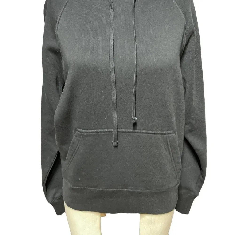 Zadig & Voltaire Clipper Skull Foil Sweatshirt Hoodie Black Gold Size Small‎ - Image 5