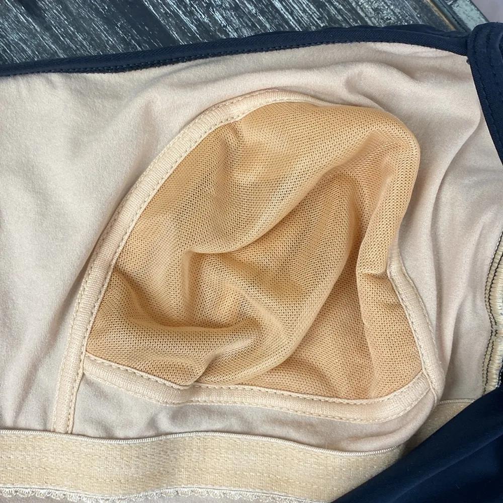 Gottex Black & White Lattice Square Neck 1 Piece Swim Bathing Suit 14 - Image 4