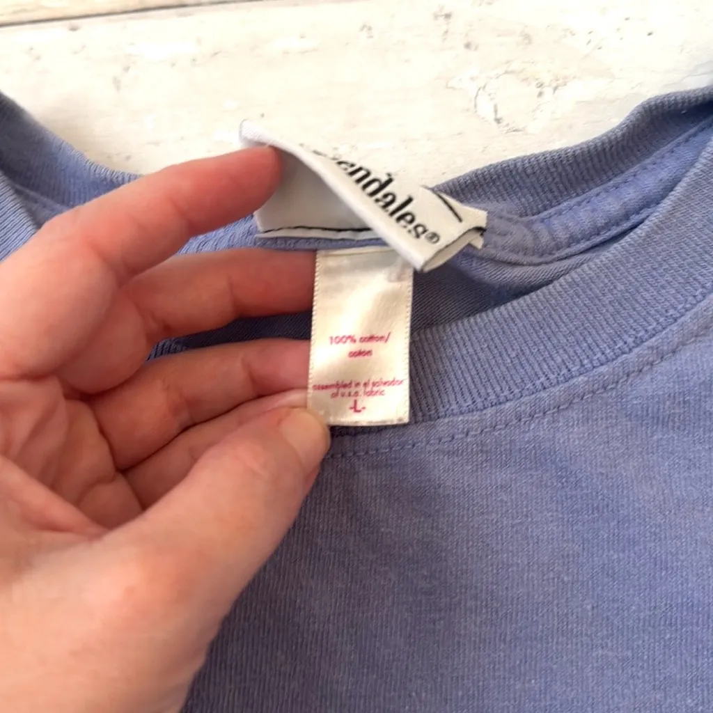 Chippendales Women’s L/G Purple Short Sleeve Short Humor Funny 100% Cotton Large - Image 3