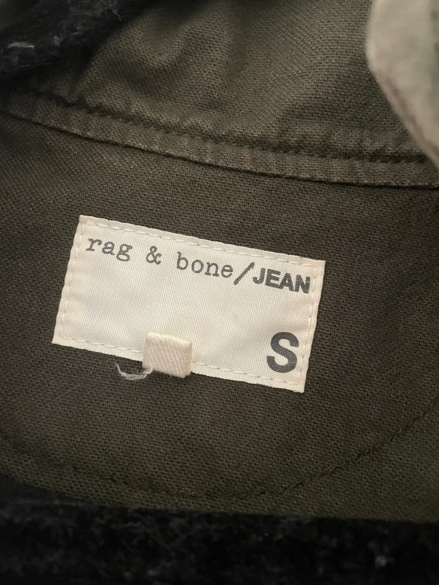 Rag & Bone Army Green Jacket - Image 6