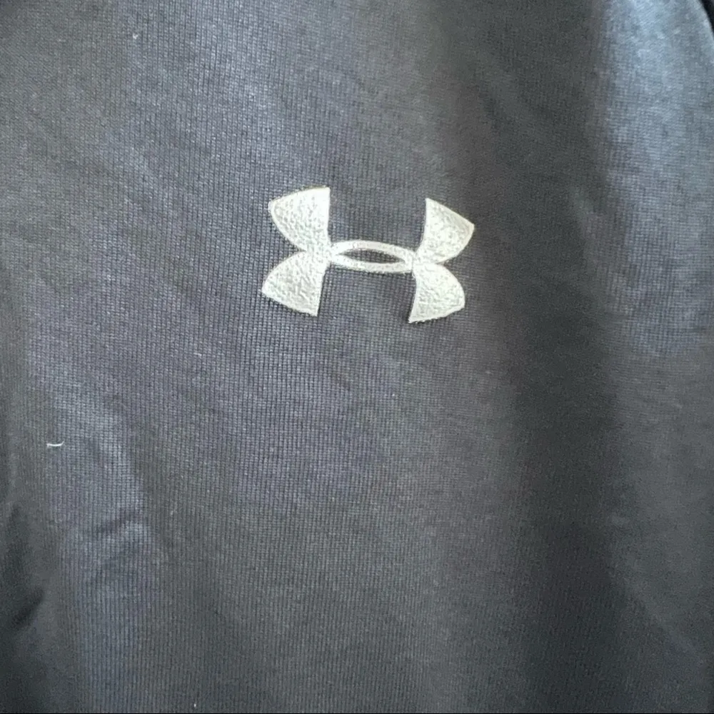 Under Armour Women’s UA Tech Quarter Zip Sweatshirt Top Black Heatgear Loose S - Image 4