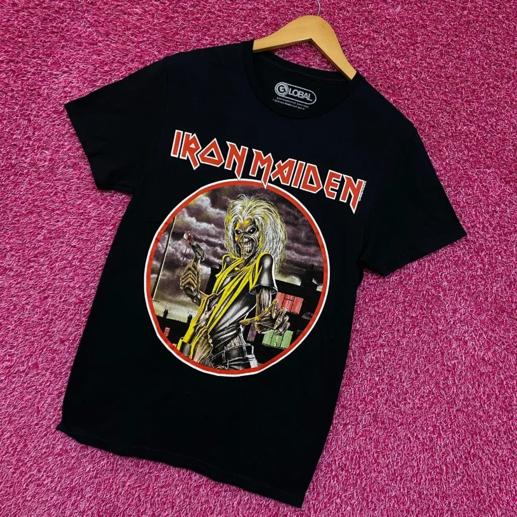 Iron Maiden Killers Black Rock tshirt size Small - Image 3