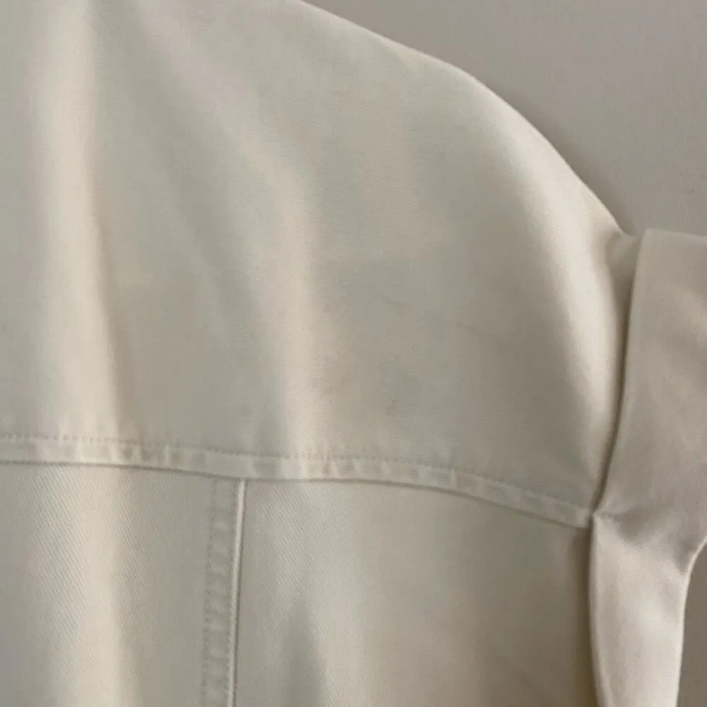 Twill Utility Dress in Eggshell Beige Women’s XL – NWT (Minor Marks) - Image 7