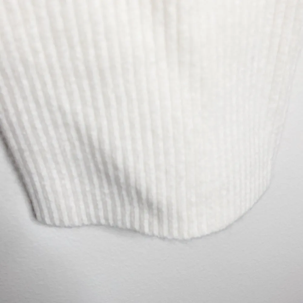 Marissa Webb Arie ribbed cashmere blend Henley sweater in cream size S White - Image 10