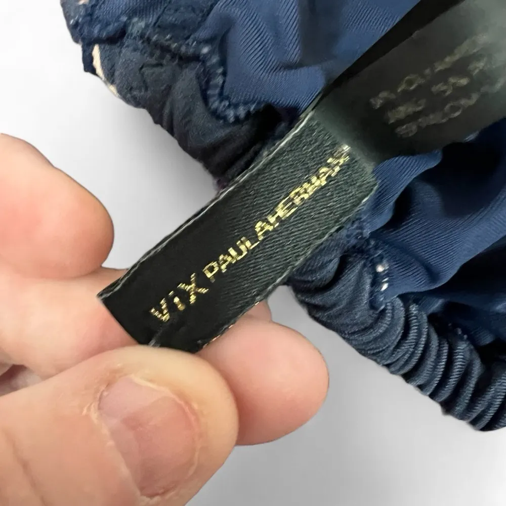 Vix Paula Hermanny Bikini 24k Gold Plated Details Brazilian Bikini Top - Large - Image 8