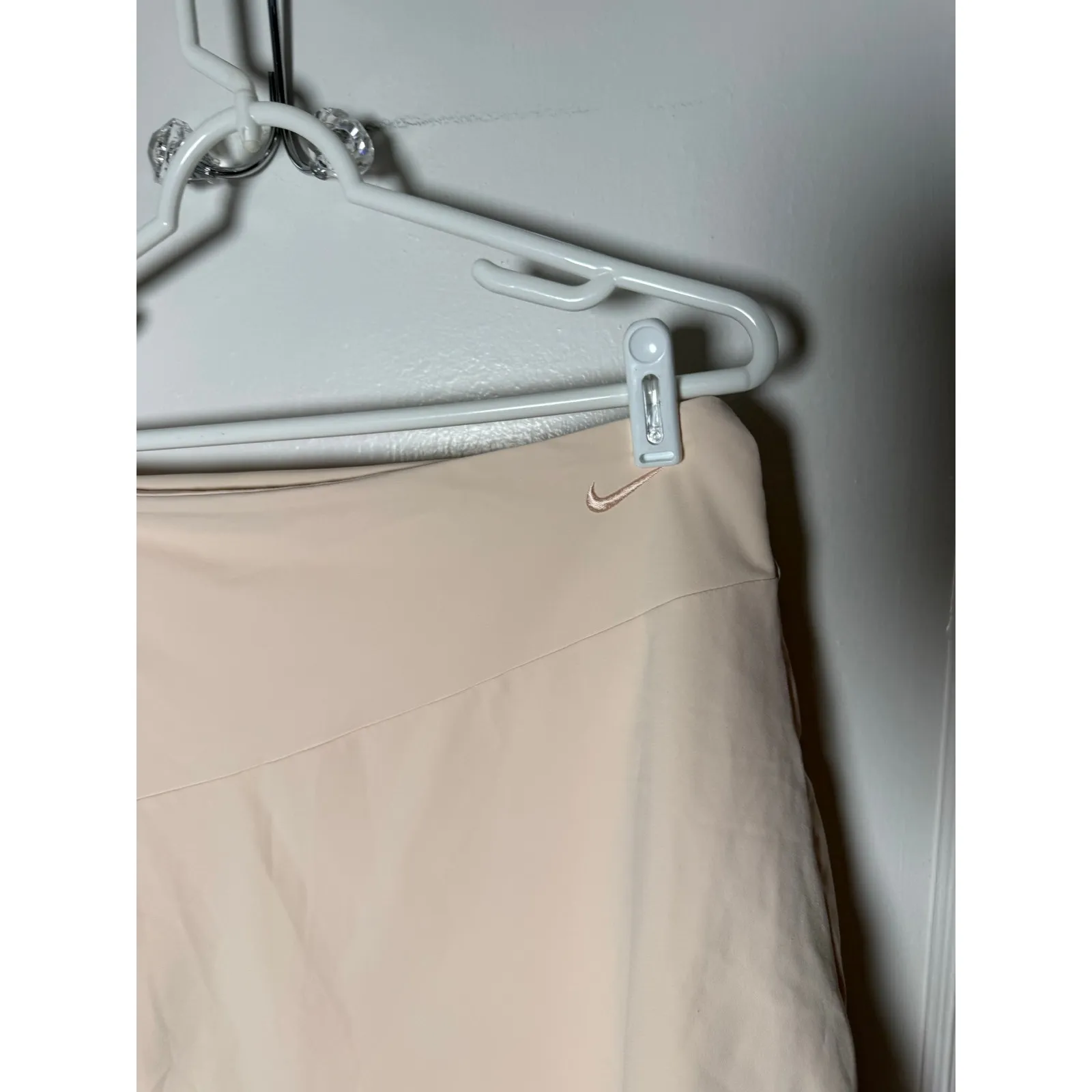 Nike Dri-fit Athletic Stretch Skirt Skort Peach Pink Short High Rise Sporty XL - Image 3