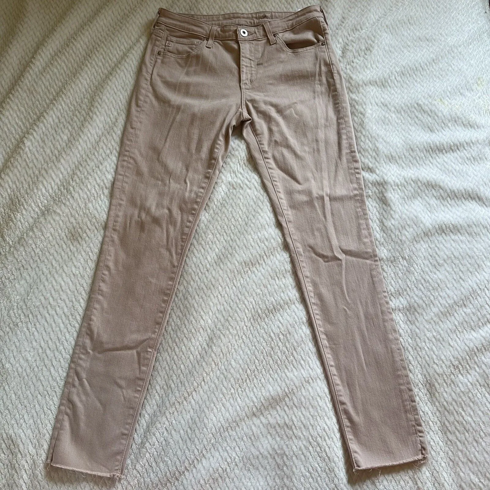 Adriano Goldschmied The Legging Ankle Super Skinny Pink Jeans - Image 2