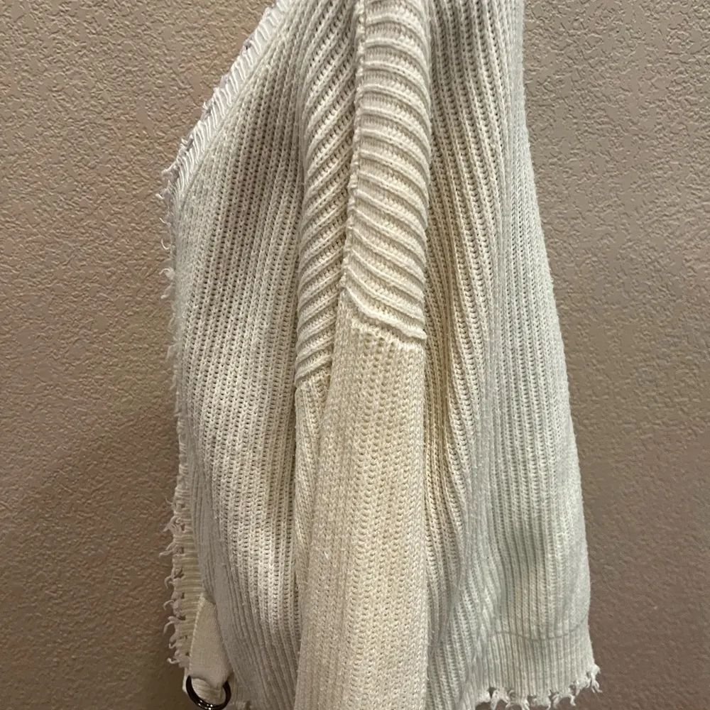 Blush Blush Luna Belted Cream Cardigan - Image 10