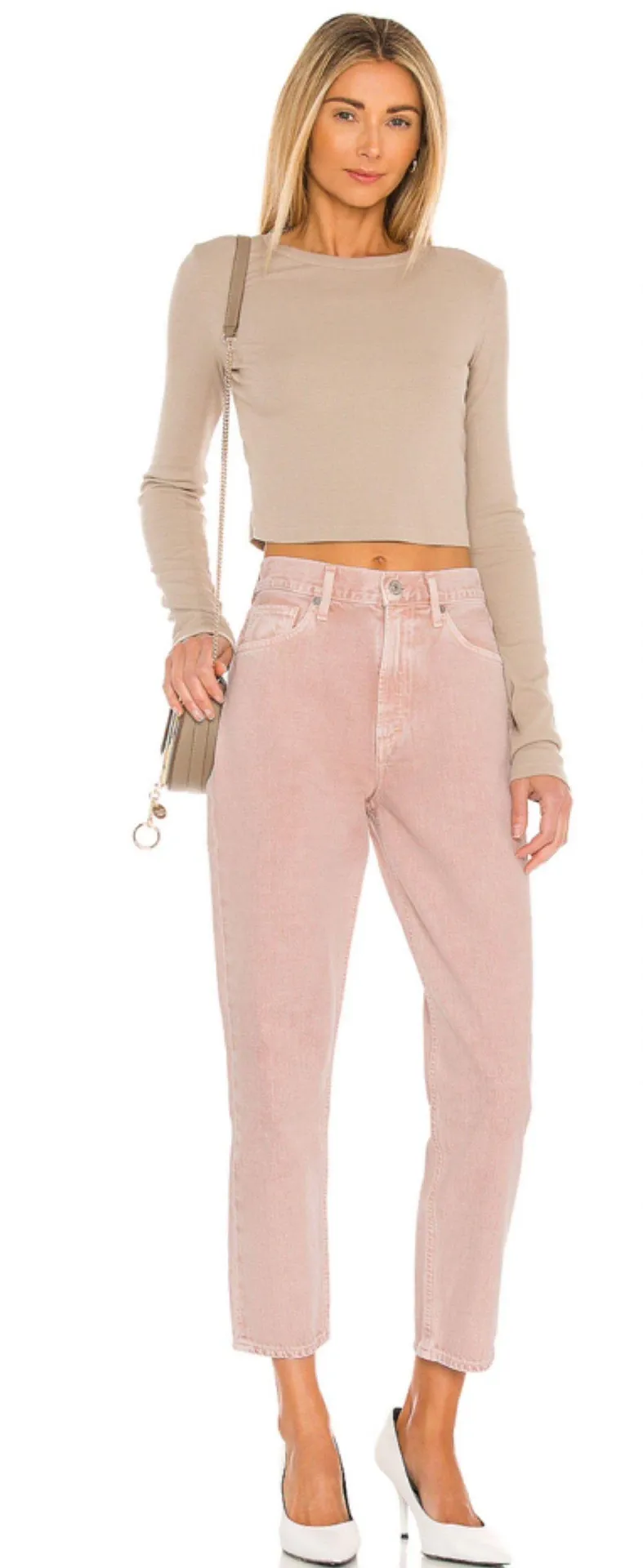 Marlee Relaxed Taper Jeans in Cactus Bloom Citizens of Humanity - Image 11