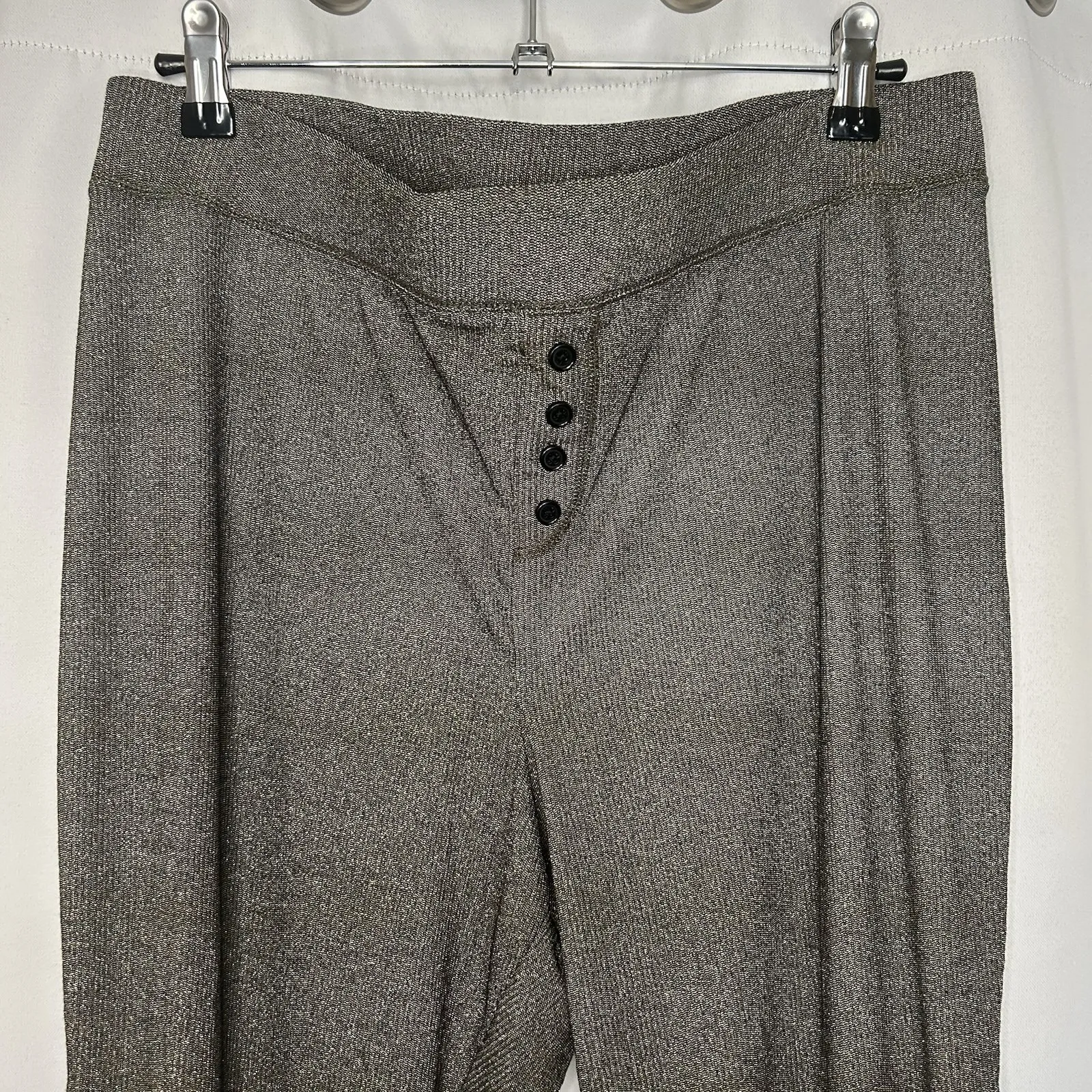 Torrid Sleep Size 3 Women's Pajamas Pants Jogger Black Gold‎ Holiday Festive - Image 2