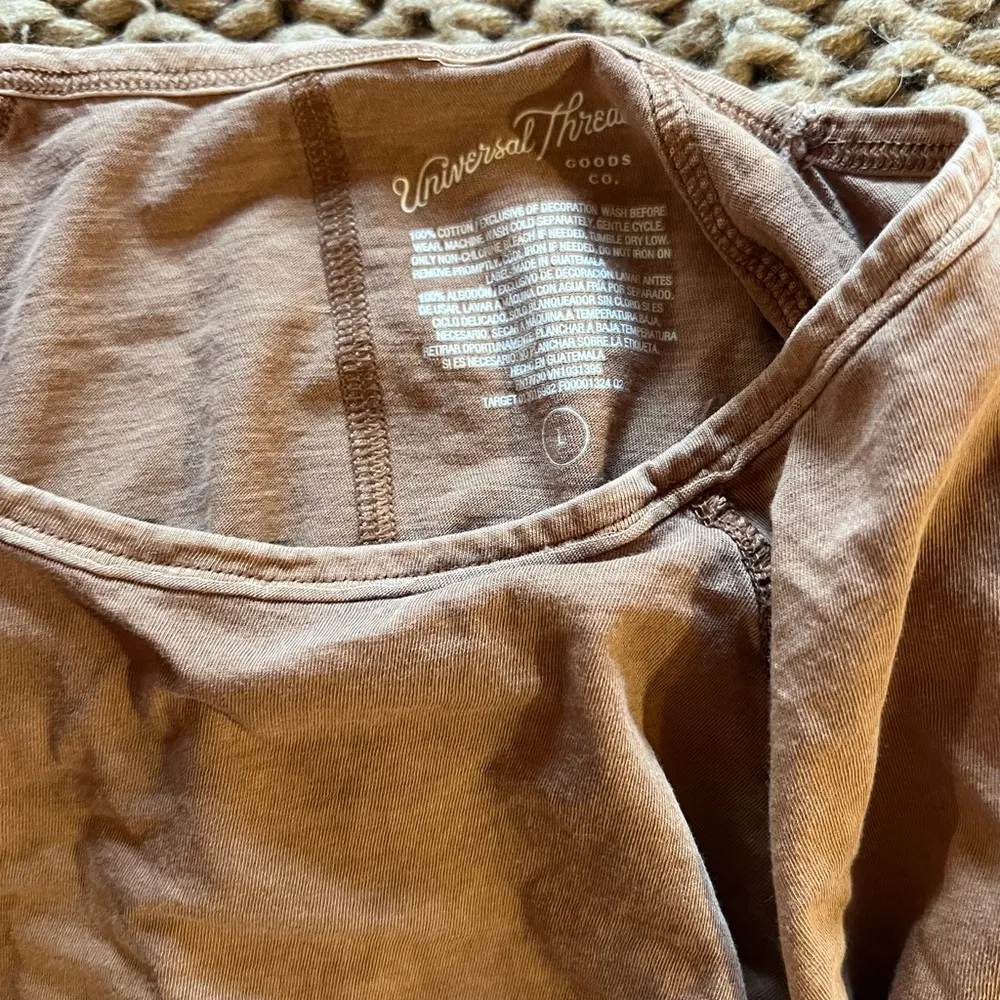 Universal Threads Universal Thread Brown Top - Image 3