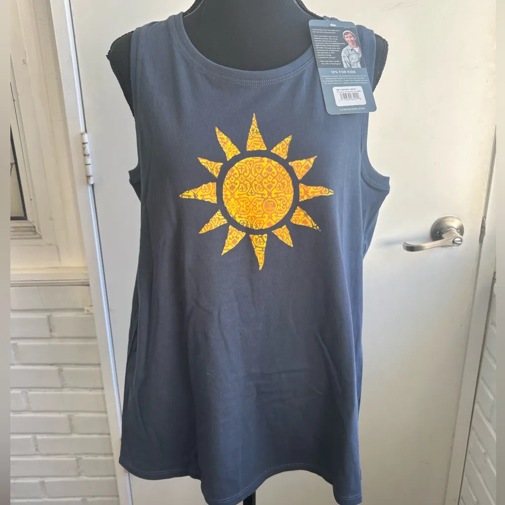 Life‎ is Good NEW WITH TAGS Ancient Sun Crusher Tank large - Image 2