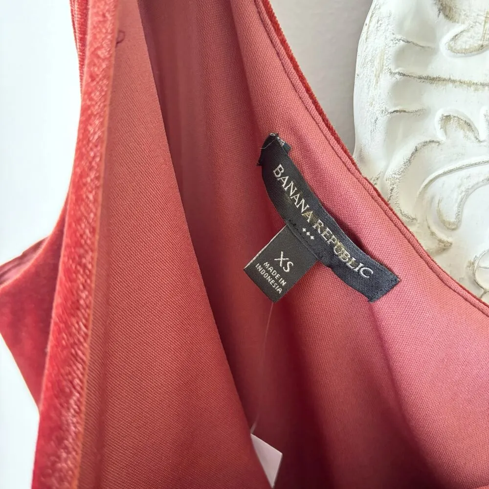 Banana Republic Velvet One Shoulder Jumpsuit - Image 3