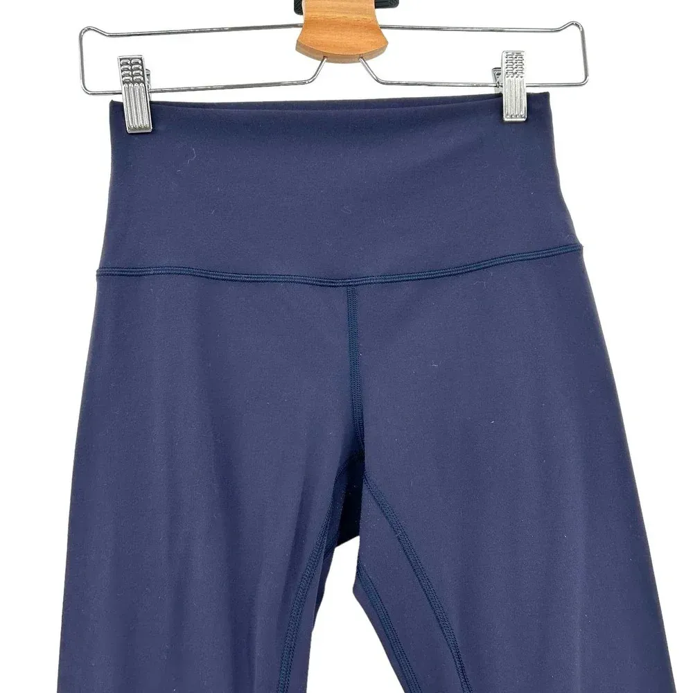 Lululemon‎ Align Crop Deep Indigo Navy Blue Size 6 - Image 2