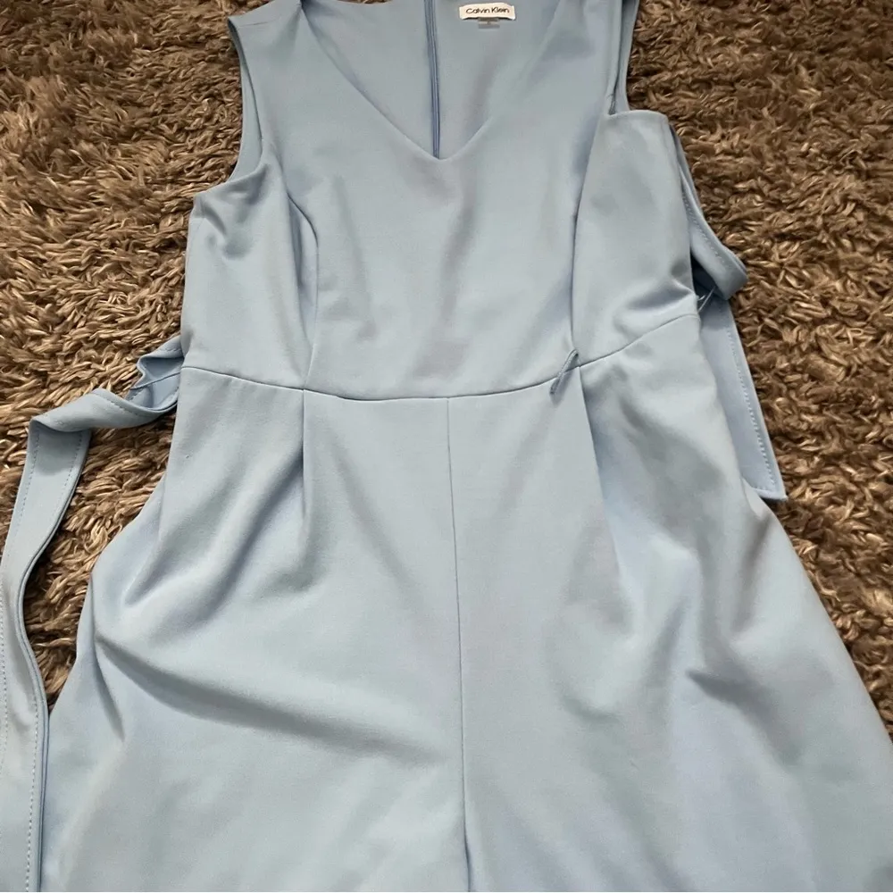 Calvin Klein light blue jumpsuit size 10 - Image 8