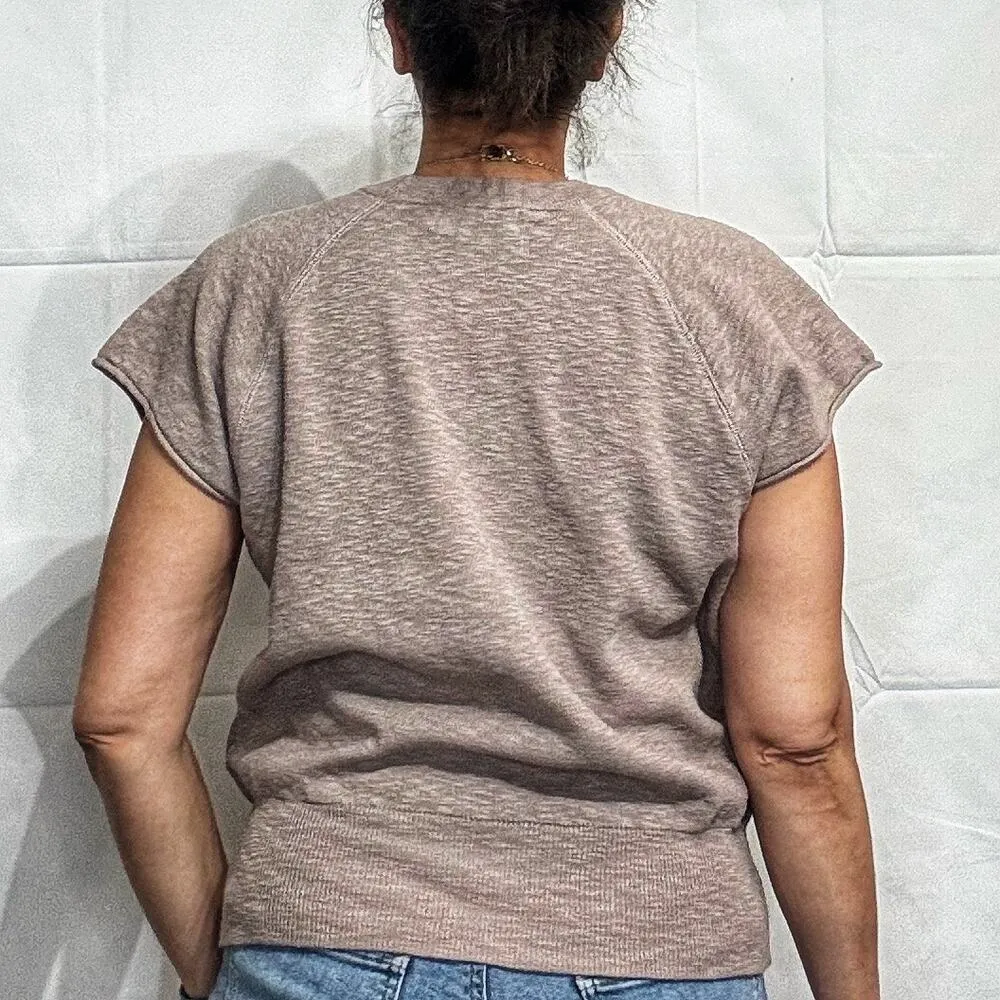 By Together Taupe Over and Out Pullover Sweater Sz M - Image 9