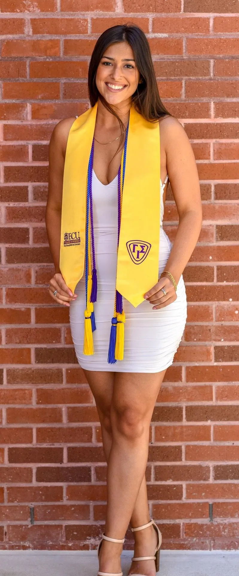 Tiger Mist White Bodycon Dress - Image 3