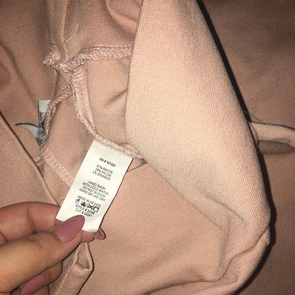 Charlotte Russe Mauve Thick Leggings - Image 3