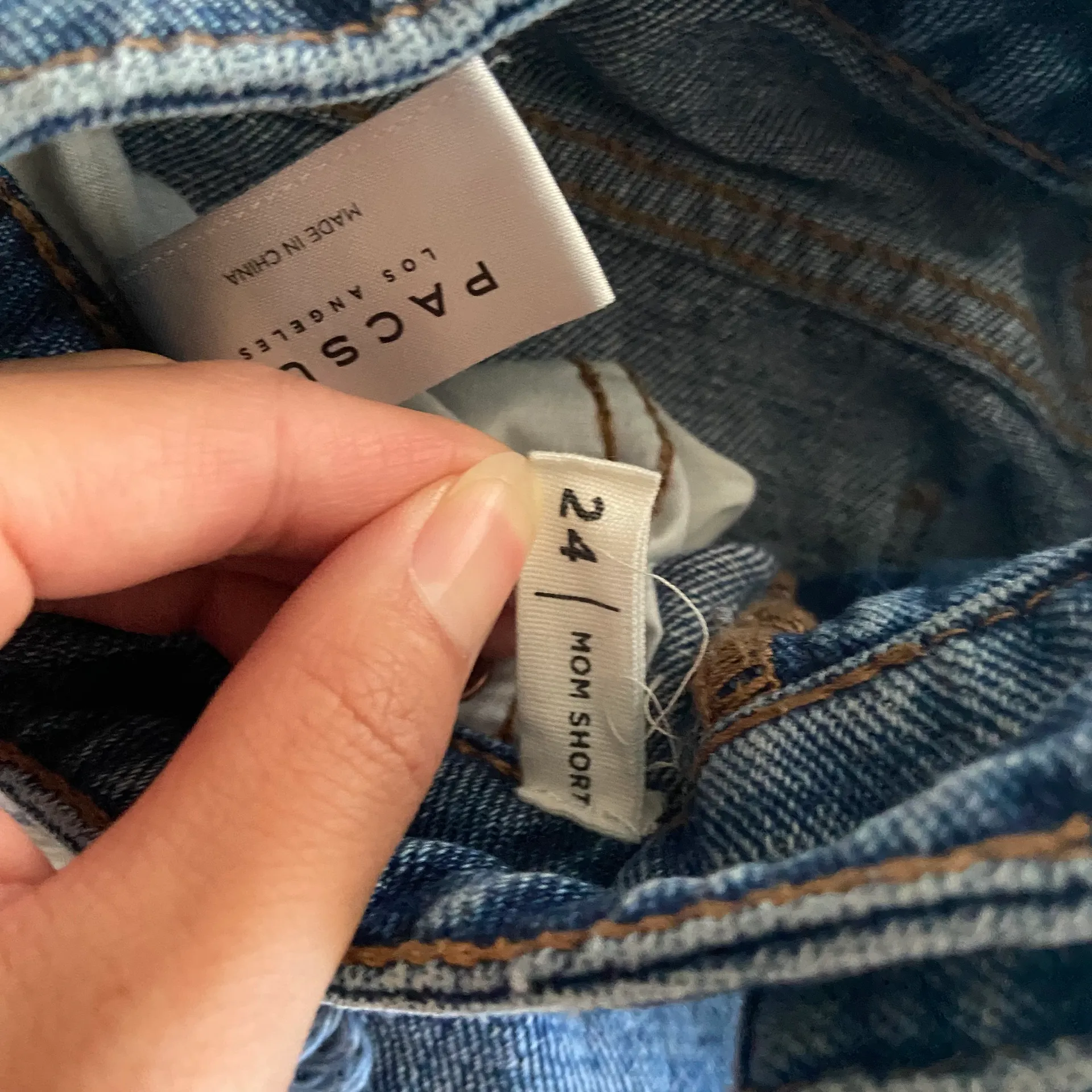 Ripped Mom Denim Shorts - Image 3