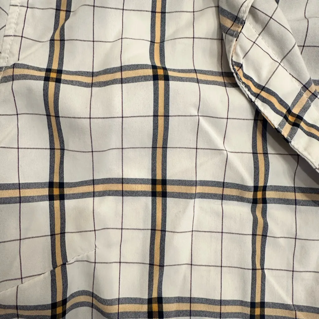 Exofficio Women’s‎ White and Brown Button Down Shirt Size XS - Image 5