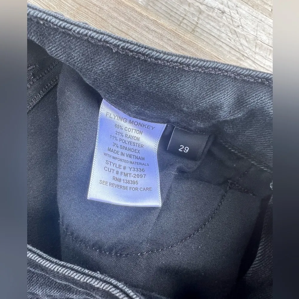 Flying Monkey high waisted button fly jeans - Image 3