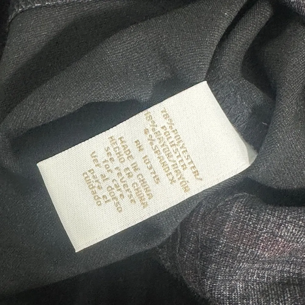 Hope & Harlow Boutique Plaid Slim Fit Dress Pants NWT Black - Image 8