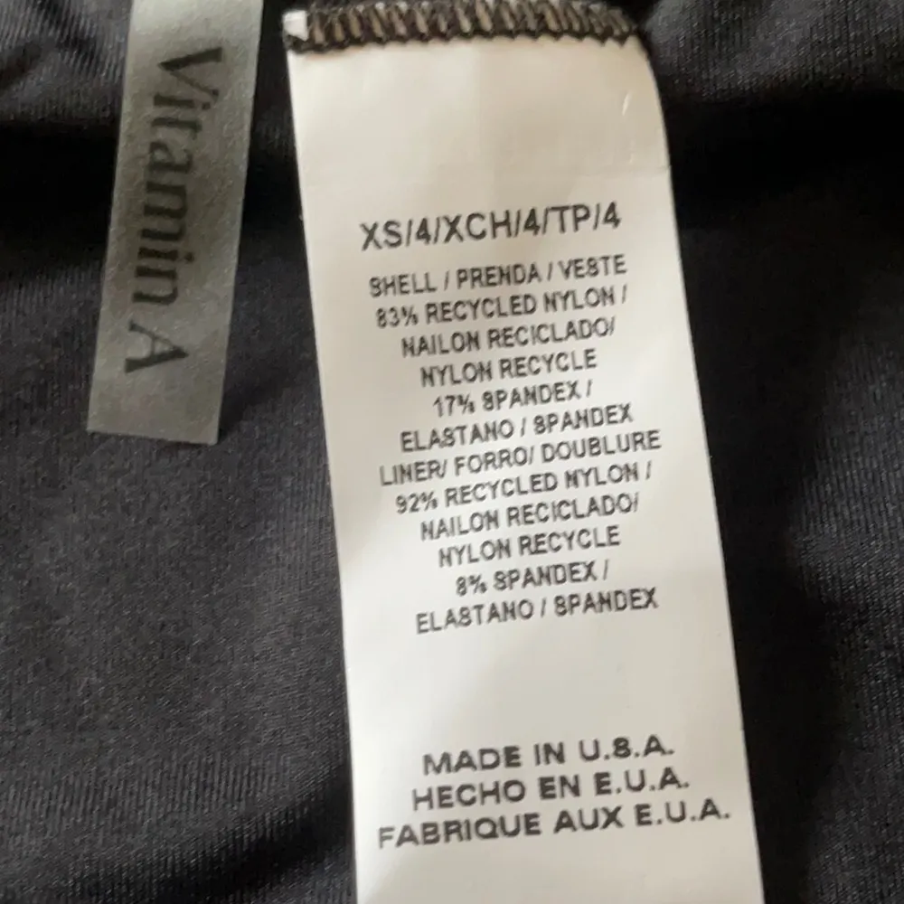 Vitamin A  Black Bikini Bottom Size Extra Small - Image 5