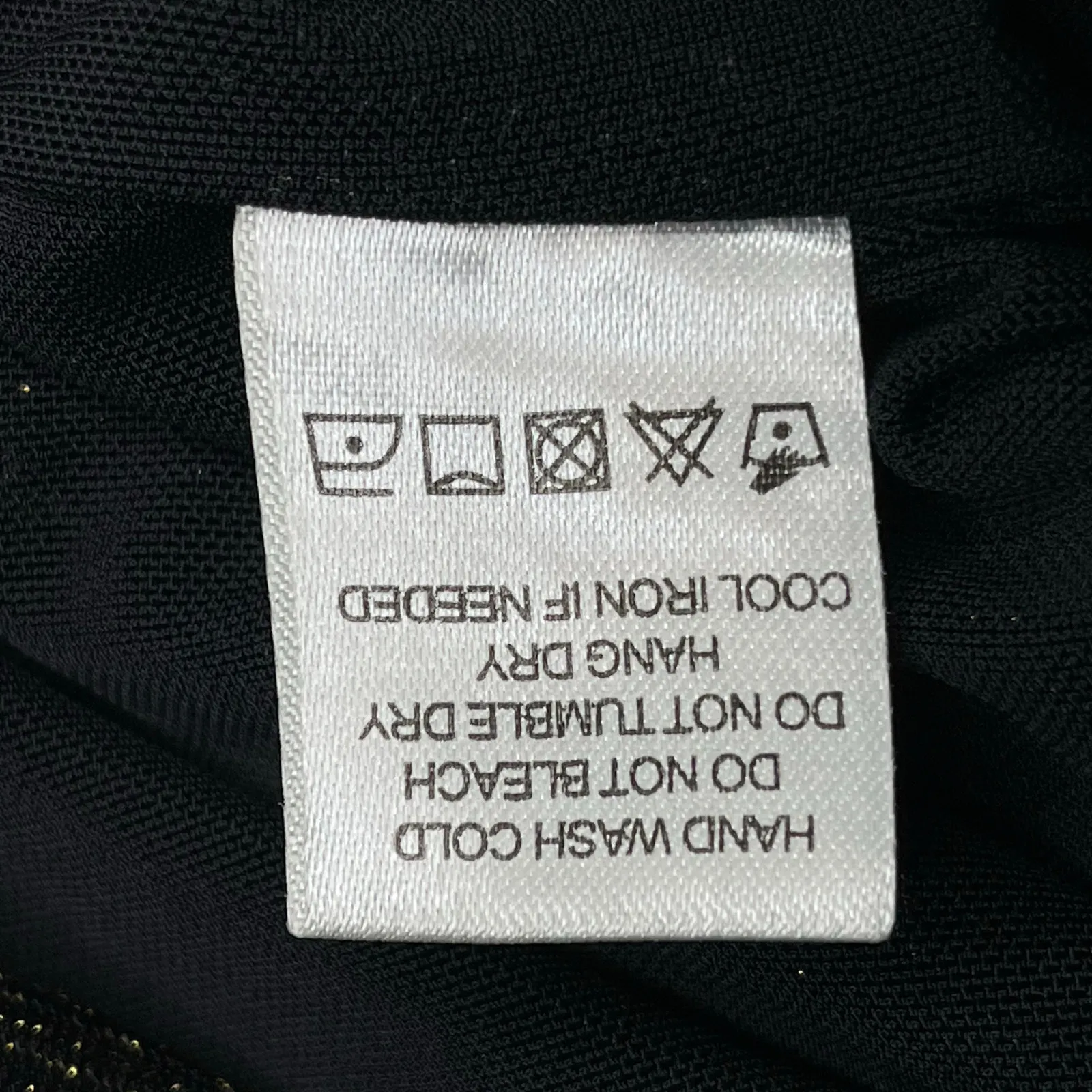 Lovers + Friends Riya Top size M Black Gold Glitter Sheer Mesh Cropped - Image 11