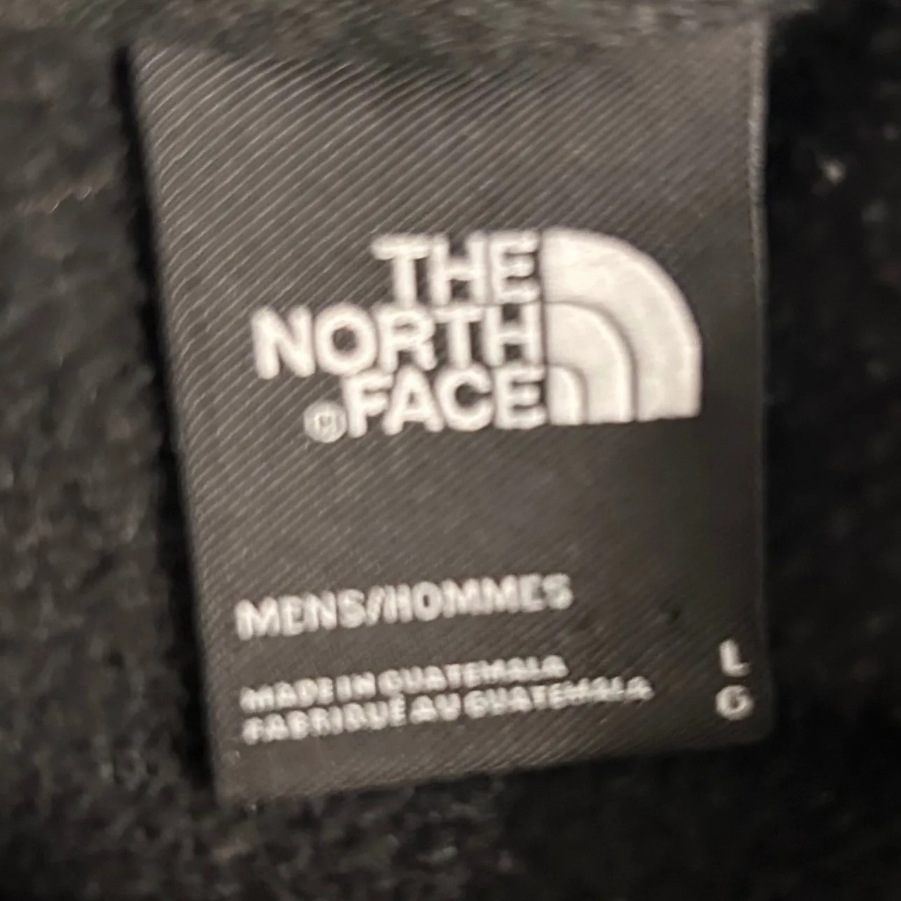 The North Face Fleece Lined Hoodie Black‎ Large - Image 6