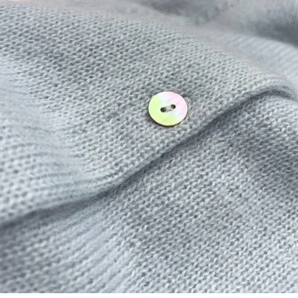 Doen Petra Cardigan Blue Button - Image 7