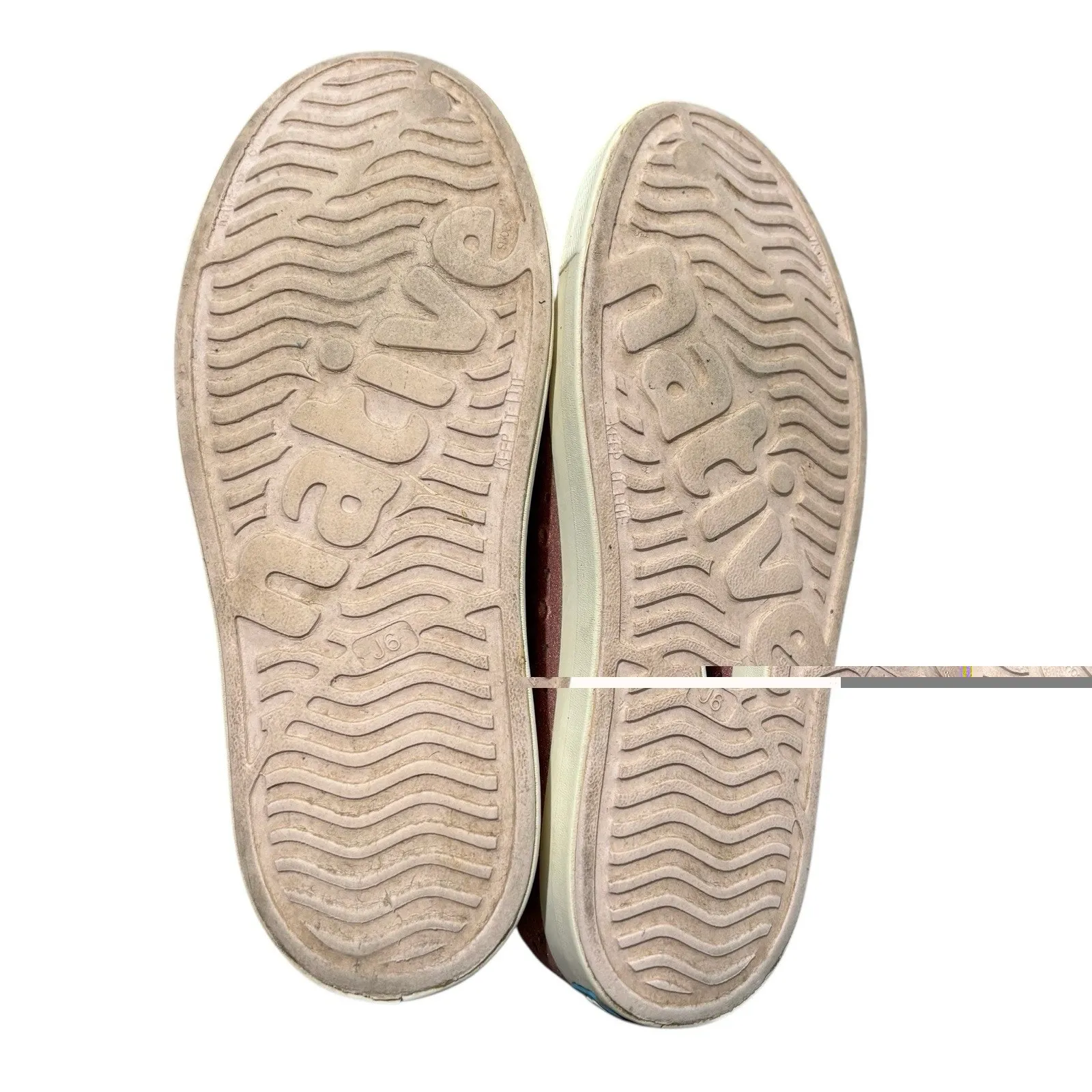 Native Shoes Jefferson Bling Pink Sparkly Shoes Size Women’s 7.5 - Image 8